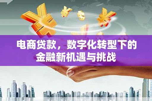 五股电商贷款，数字化转型下的金融新机遇与挑战
