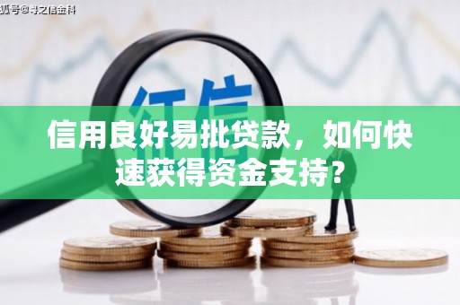 五股信用良好易批贷款，如何快速获得资金支持？