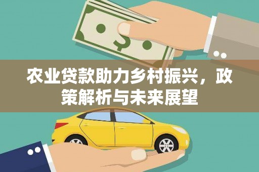 五股农业贷款助力乡村振兴，政策解析与未来展望