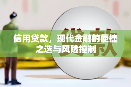 五股信用贷款，现代金融的便捷之选与风险控制