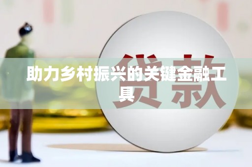 五股助力乡村振兴的关键金融工具