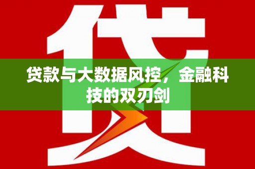 五股贷款与大数据风控，金融科技的双刃剑