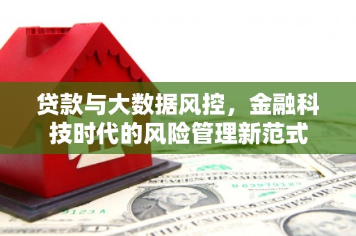 五股贷款与大数据风控，金融科技时代的风险管理新范式