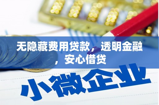 五股无隐藏费用贷款，透明金融，安心借贷