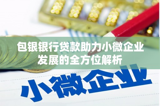 五股包银银行贷款助力小微企业发展的全方位解析