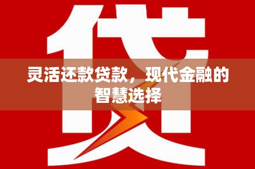 五股灵活还款贷款，现代金融的智慧选择