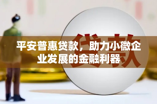 五股平安普惠贷款，助力小微企业发展的金融利器