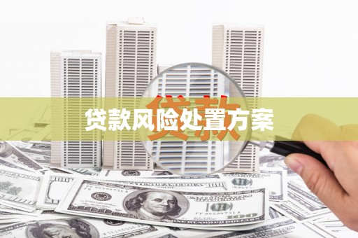 五股贷款风险处置方案