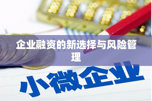 五股企业融资的新选择与风险管理