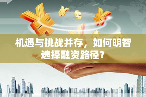 五股机遇与挑战并存，如何明智选择融资路径？